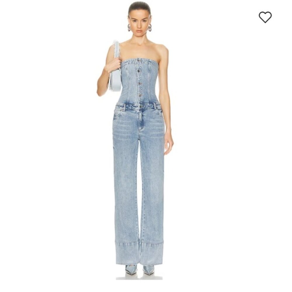 SER.O.YA Melody Jumpsuit in Coastline
